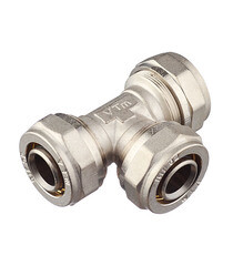 Тройник VALTEC (VTm.331.N.323232) 32 обж(ц) х 32 обж(ц) х 32 обж(ц) - фото 1