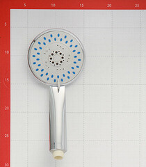 Лейка для душа Union d105 мм 5 режимов без шланга пластик хром (MW018) - фото 5