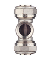 Тройник VALTEC (VTm.332.N.320632) 32 обж(ц) х 1 ВР(г) х 32 обж(ц) - фото 4