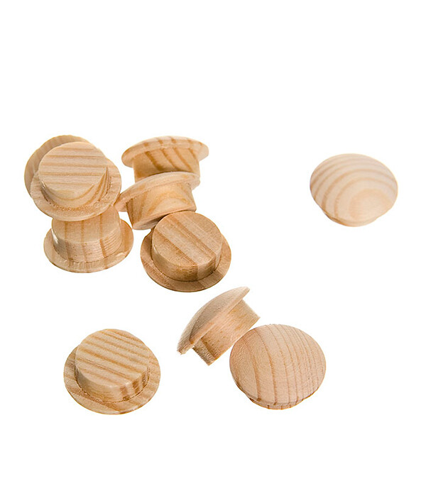 Изображение товара Заглушка d12 мм из сосны для внутренних работ (10 шт.)