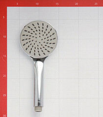 Лейка для душа Union d95 мм 1 режим без шланга пластик хром (MW057) - фото 2