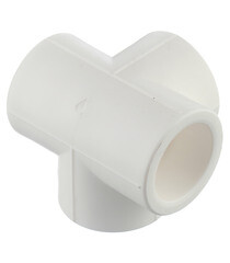 Крестовина полипропиленовая Valtec двухплоскостная 32 мм (VTp.778.0.032) - фото 2