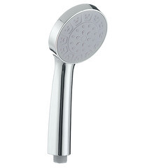 Лейка для душа Union d83 мм 1 режим без шланга пластик хром (MW064) - фото 1