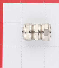 Соединитель прямой VALTEC (VTm.303.N.002626) 26 обж(ц) х 26 обж(ц) - фото 4