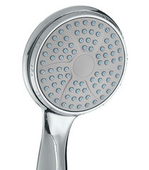 Лейка для душа Union d100 мм 1 режим со шлангом 1500 мм с держателем пластик хром (MW036) - фото 3