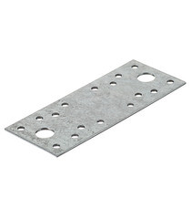 Пластина крепежная оцинкованная 130х53х2.0 мм - фото 2