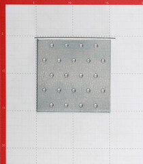 Уголок соединительный оцинкованный 100х100х100х2 мм - фото 2