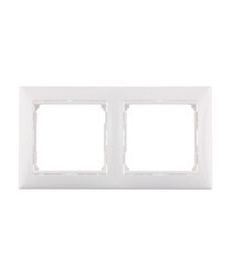Изображение товара Рамка Legrand Valena двухместная белая (694241)