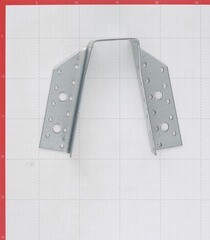 Опора бруса раскрытая оцинкованная 140 (135) х76 х50 (51)х2 мм - фото 4