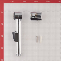 Лейка гигиеническая Corsa Deco Aura хром (672262) - фото 2