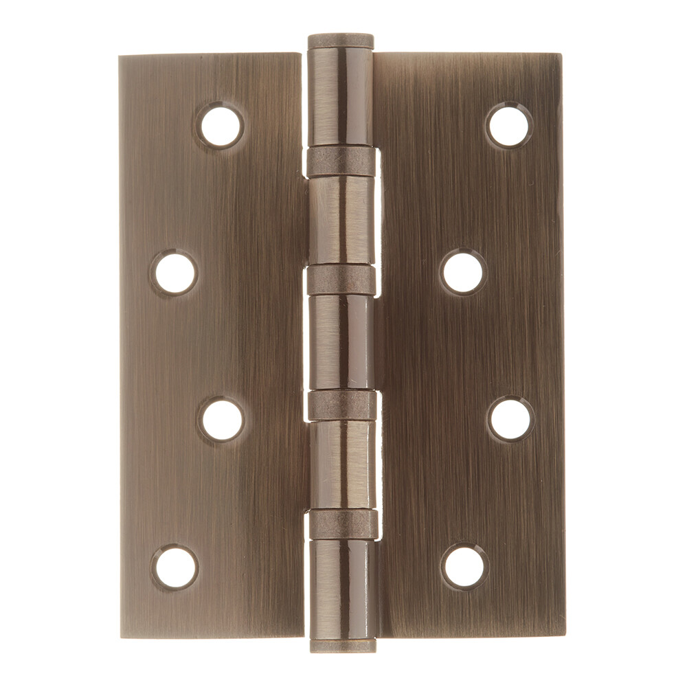 Изображение товара Петля Corsa Deco карточная универсальная неразъемная 100х75 мм античная бронза