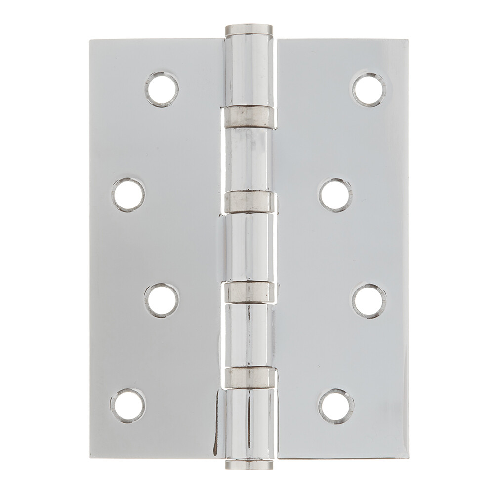 Изображение товара Петля Corsa Deco карточная неразъемная 100x75 мм серебро