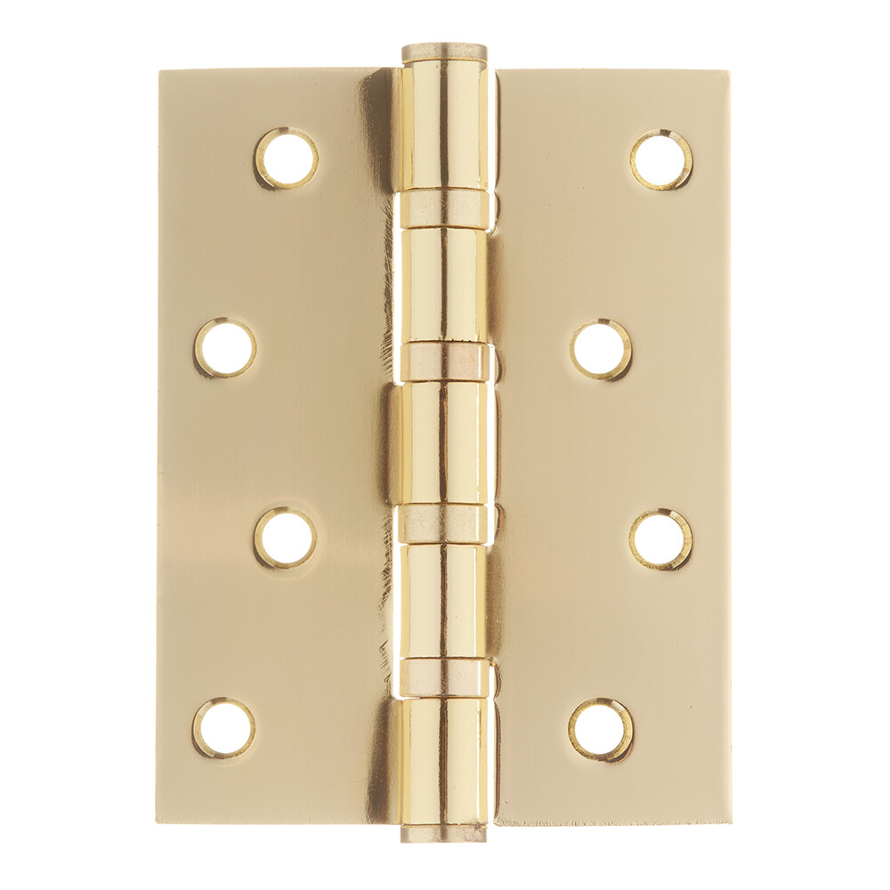 Изображение товара Петля Corsa Deco карточная универсальная неразъемная 100х75 мм латунь