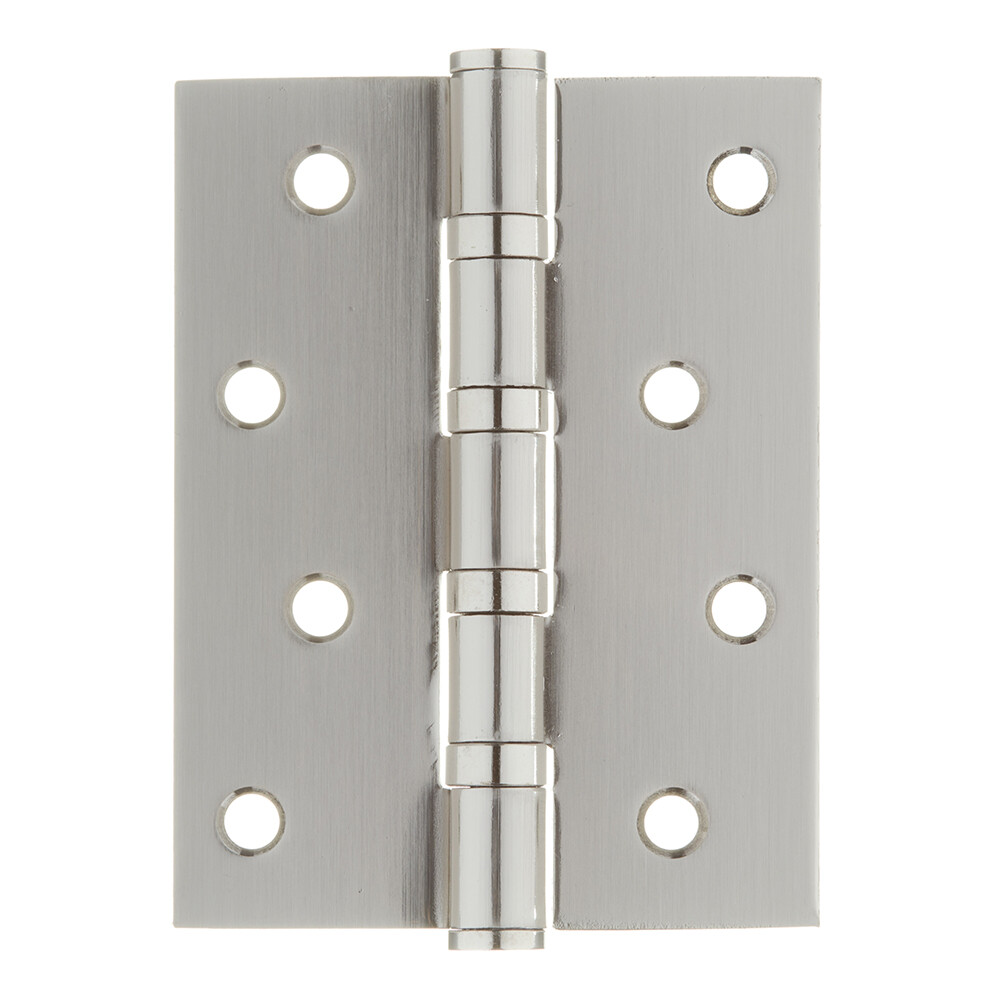 Изображение товара Петля Corsa Deco карточная универсальная неразъемная 100х75 мм матовый никель