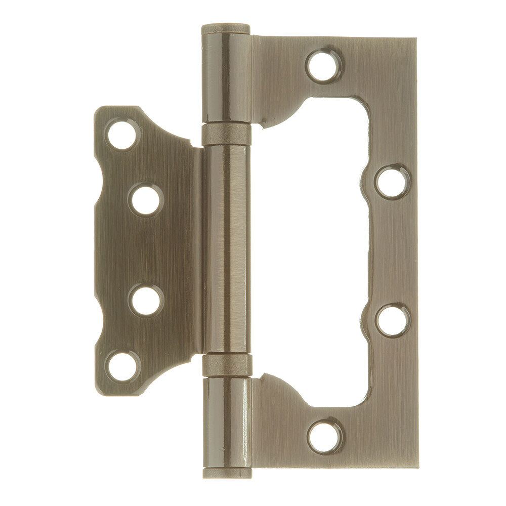 Изображение товара Петля Corsa Deco бабочка универсальная неразъемная 100х75 мм античная бронза Изображение товара Петля Corsa Deco бабочка универсальная неразъемная 100х75 мм античная бронза