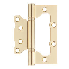 Петля Corsa Deco бабочка универсальная неразъемная 100х75 мм латунь