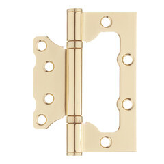 Петля Corsa Deco бабочка универсальная неразъемная 100х75 мм латунь