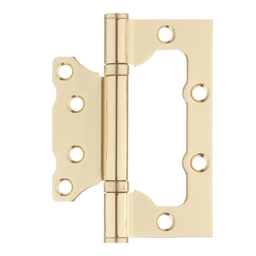 Петля Corsa Deco бабочка универсальная неразъемная 100х75 мм латунь