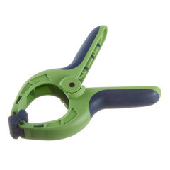 Изображение товара Струбцина ручная Сибртех клещеобразная пластиковая с усиленной пружиной 70 мм (20786)