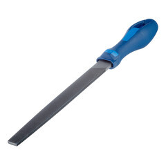 Изображение товара Напильник по металлу плоский остроносый Pferd 200 мм пластиковая рукоятка