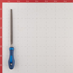 Напильник по металлу трехгранный Pferd 200 мм пластиковая рукоятка - фото 4