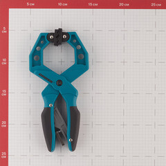 Струбцина ручная Gross клещеобразная пластиковая с храповым механизмом 58 мм (20803) - фото 4