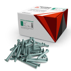 Дюбель-гвоздь звукоизоляционный ТехноСонус 70х6 мм (100 шт.) - фото 2