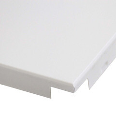 Кассета для подвесного потолка 600х600 мм Албес AP600AC/45° Medical Ingermax оцинкованная сталь белая (14 шт.) - фото 3