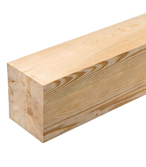 Изображение товара Брус сухой строганый 140x160x6000 мм сорт АВ хвойные породы клееный