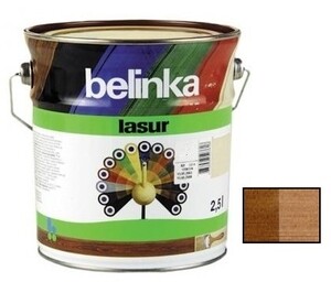 Антисептик Belinka Lasur №24 декоративный для дерева палисандр 2,5 л