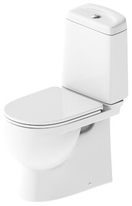 Унитаз-компакт Sanita Luxe Best SL DM с сиденьем для унитаза микролифт дюропласт белый