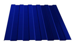 Профнастил МП20 ПЭ-01 1,15х3 м 0,35 мм синий RAL 5005