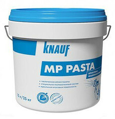Шпаклевка МП ПАСТА  КНАУФ (25кг) готовая финишная  машин