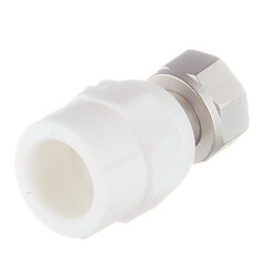 Муфта полипропиленовая Valtec с накидной гайкой 20 мм х 1/2 ВР(г) (VTp.708.0.02004) - фото 4