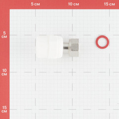 Муфта полипропиленовая Valtec с накидной гайкой 20 мм х 1/2 ВР(г) (VTp.708.0.02004) - фото 3