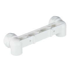 Водорозетка полипропиленовая Valtec двойная 20 мм х 1/2 ВР(г) на планке (VTp.724.0.02004) - фото 5