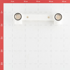 Водорозетка полипропиленовая Valtec двойная 20 мм х 1/2 ВР(г) на планке (VTp.724.0.02004) - фото 4