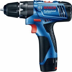 Дрель-шуруповерт аккумуляторная Bosch GSR 120-LI 12В 2х2Ач Li-Ion