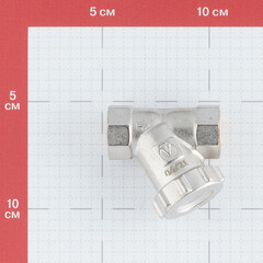 Фильтр косой Valtec с заглушкой 1/2 ВР(г) х 1/2 ВР(г) (VT.193.N.04) - фото 5