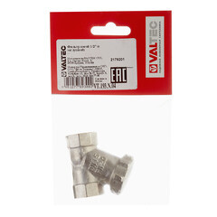 Фильтр косой Valtec с заглушкой 1/2 ВР(г) х 1/2 ВР(г) (VT.193.N.04) - фото 4