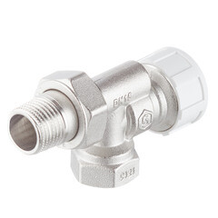 Клапан термостатический угловой Stout 1/2 НР(ш) х 1/2 ВР(г) для радиатора (SVT-0005-000015) - фото 2