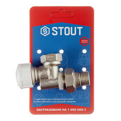 Клапан термостатический угловой Stout 1/2 НР(ш) х 1/2 ВР(г) для радиатора (SVT-0005-000015) - фото 3