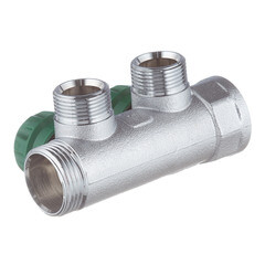 Коллектор Stout 1 ВР(г) х 2 выхода 3/4(ЕК) х 1 НР(ш) регулирующий (SMB-6850-013402) - фото 3