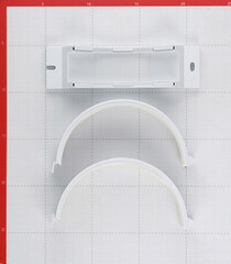 Держатель для круглых воздуховодов Era с уплотнителем пластиковый d125 мм - фото 2