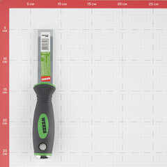 Шпатель малярный Wenzo 25 мм с эргономичной ручкой и ударным наконечником (678508) - фото 2