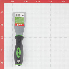 Шпатель малярный Wenzo 50 мм с эргономичной ручкой и ударным наконечником (678510) - фото 2
