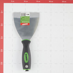 Шпатель малярный Wenzo 100 мм с эргономичной ручкой и ударным наконечником (678512) - фото 2