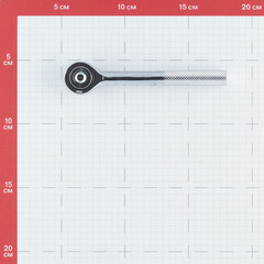 Ключ-трещотка Sparta 1/4х125 мм с реверсом - фото 2
