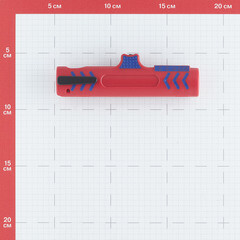 Стриппер сечение 8- 13 кв.мм Knipex ручной для снятия изоляции с круглого кабеля (KN-1685125SB) - фото 4