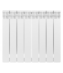 Радиатор биметаллический Rifar Base 500 мм 8 секций 1" боковое подключение белый - фото 7